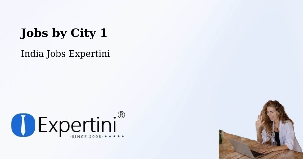 City Jobs in India - Expertini